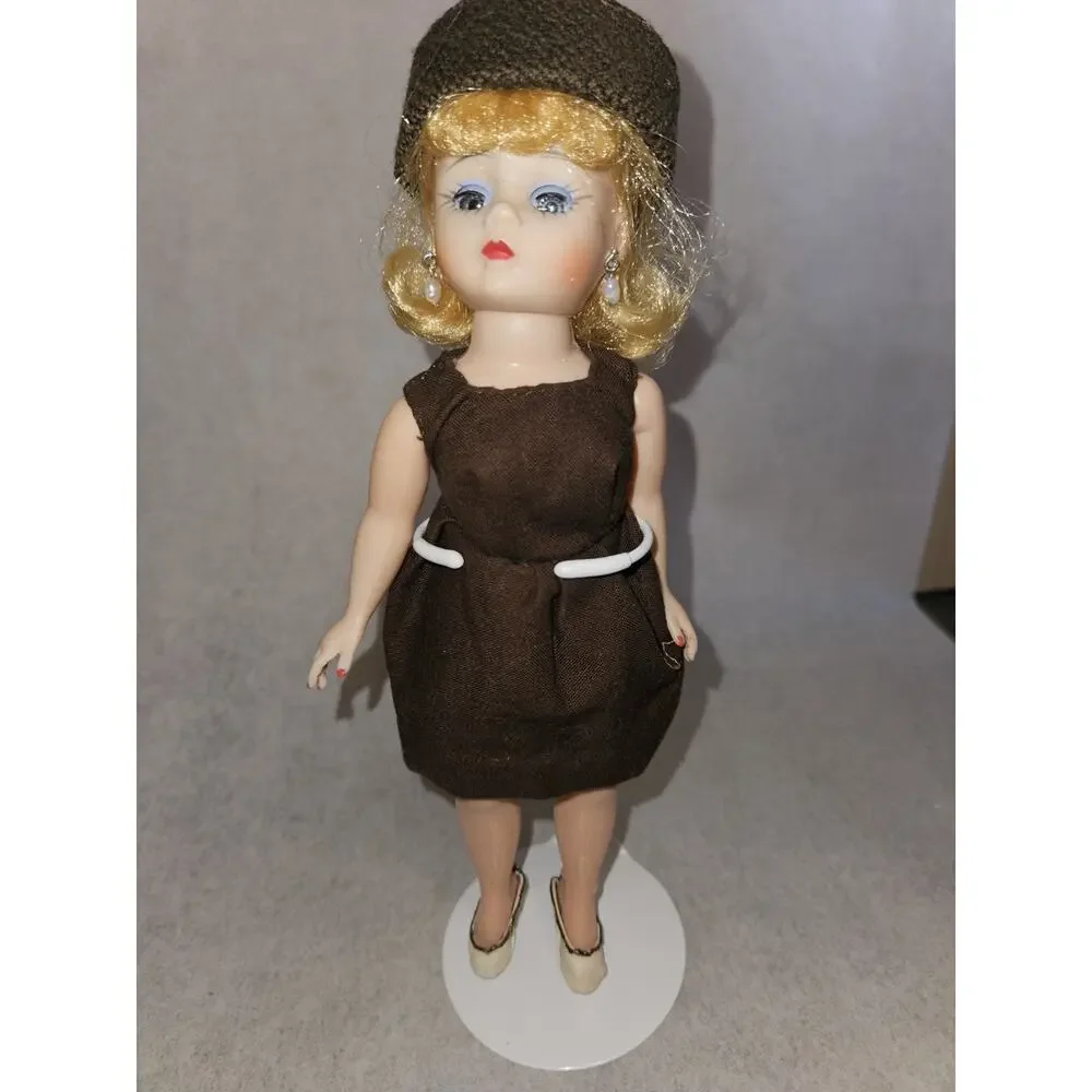Madame Alexander Cissette OOAK Couture Doll Wool Coat Kid Shoes